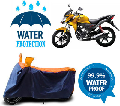 Mdstar Waterproof Two Wheeler Cover for Honda(CB Twister, Multicolor)