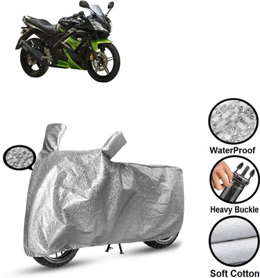 CODOKI Waterproof Two Wheeler Cover for Yamaha(YZF R15S, Silver)