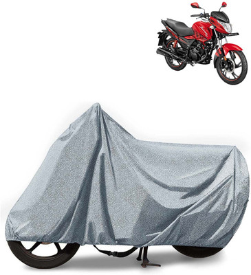 Kingsway Waterproof Two Wheeler Cover for Hero(Ignitor, Silver)