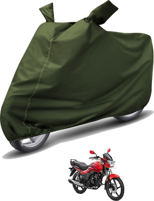 MOCKHE Waterproof Two Wheeler Cover for Hero(Passion Xpro, Green)