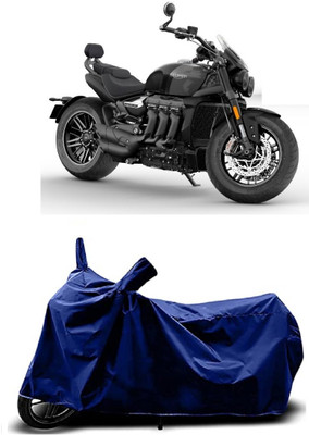VESMEI Two Wheeler Cover for Triumph(Rocket III, Blue)