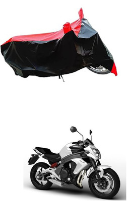 VESMEI Two Wheeler Cover for Kawasaki(ER 6N, Red)