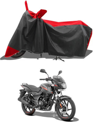 MMSSTAR Waterproof Two Wheeler Cover for Bajaj(Pulsar 125, Red, Black)