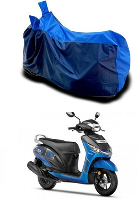 DeepShakshi AUTOMOTIVE Waterproof Two Wheeler Cover for Yamaha(Alpha BS6 BS6, Blue)