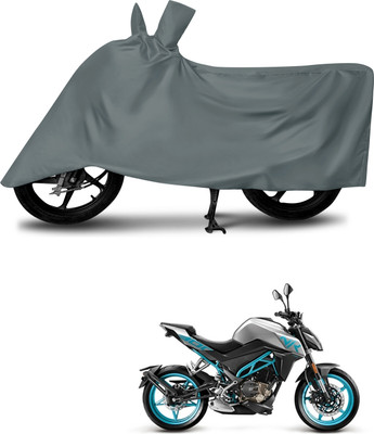 aosis Waterproof Two Wheeler Cover for CFMoto(300NK, Grey)