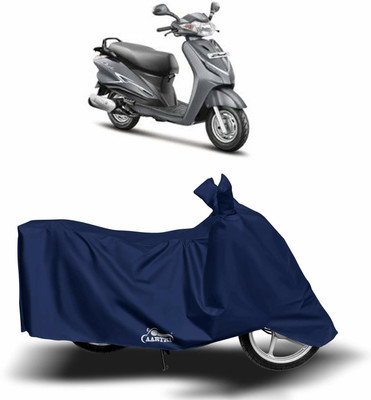 smwzxyu Waterproof Two Wheeler Cover for Hero(Duet, Blue)