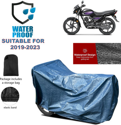 PAGORA Waterproof Two Wheeler Cover for Honda(Dream Neo, Blue)
