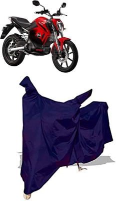 Amexride Two Wheeler Cover for Revolt(Motors RV 400 BS6, Blue)