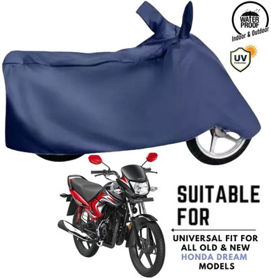 MADAFIYA Waterproof Two Wheeler Cover for Honda(Dream, Blue)