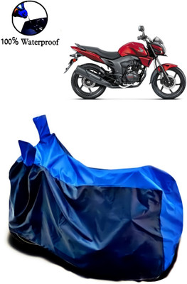 APNEK Waterproof Two Wheeler Cover for Honda(CB Trigger, Blue)