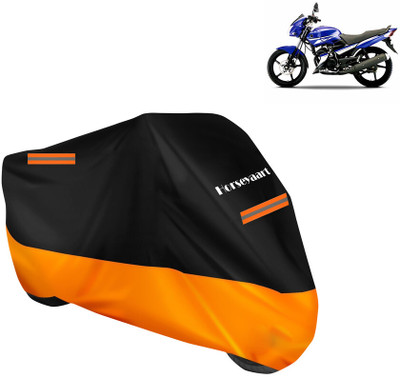 Horseyaart Waterproof Two Wheeler Cover for Yamaha(Gladiator, Orange)
