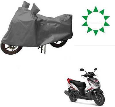 DeepShakshi AUTOMOTIVE Waterproof Two Wheeler Cover for Yamaha(Ray Z, Grey)
