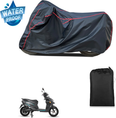 CODOKI Waterproof Two Wheeler Cover for Hero(Electric Atria, Black)