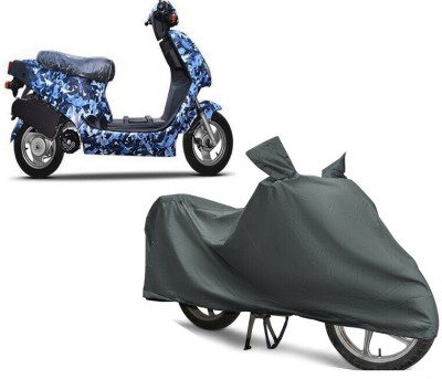 EGAL Two Wheeler Cover for Hero(Electric AXLHE-20 BS6, Grey)