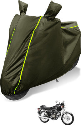 Auto Hub Waterproof Two Wheeler Cover for Hero(Splendor PRO, Green)