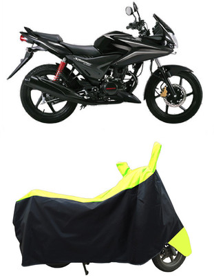 Coxtor Waterproof Two Wheeler Cover for Honda(Stunner CBF, Yellow)