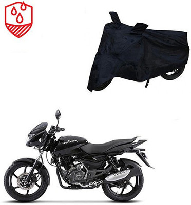 DeepShakshi AUTOMOTIVE Waterproof Two Wheeler Cover for Bajaj(Pulsar 150, Black)