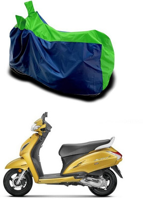 Mdstar Waterproof Two Wheeler Cover for Honda(Activa 6G, Green)