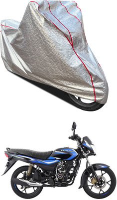 PAGORA Waterproof Two Wheeler Cover for Bajaj(Platina 110 H-Gear BS6, Silver)