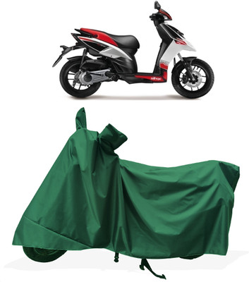 Tricway Two Wheeler Cover for Aprilia(SR 150, Green)