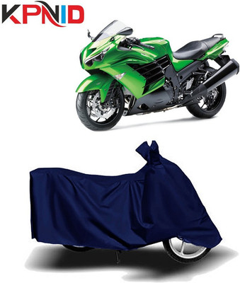 KPNID Waterproof Two Wheeler Cover for Kawasaki(Ninja ZX-14R, Blue)