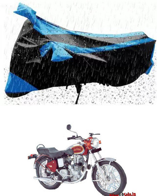 RONISH Waterproof Two Wheeler Cover for Royal Enfield(Machismo 350, Blue)