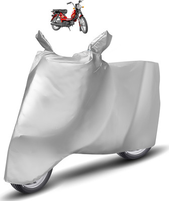 Caronix Two Wheeler Cover for TVS(Heavy Duty Super XL, Silver)
