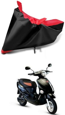 Ascension Two Wheeler Cover for Hero(Electric Photon, Red, Black)