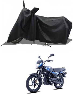 smwzxyu Waterproof Two Wheeler Cover for Bajaj(CT100, Black)