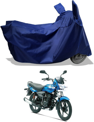 Amexride Two Wheeler Cover for Bajaj(Platina 125, Blue)