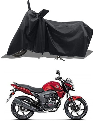 AASHTIK MART Two Wheeler Cover for Honda(CB Trigger, Black)