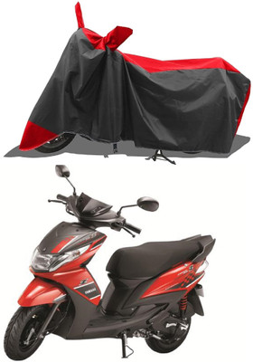 SPECTUS Two Wheeler Cover for Yamaha(Ray Z BS6, Red)