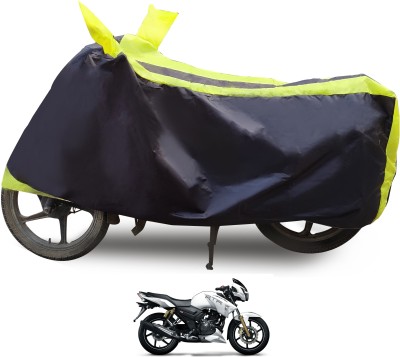 Euro Care Waterproof Two Wheeler Cover for TVS(Apache RTR 180, Yellow)