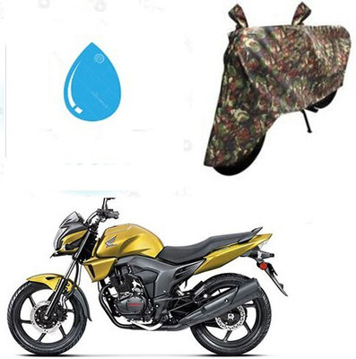 DeepShakshi AUTOMOTIVE Waterproof Two Wheeler Cover for Honda(CB Trigger, Multicolor)