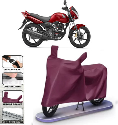 WMIZEXA Waterproof Two Wheeler Cover for Honda(Maroon)