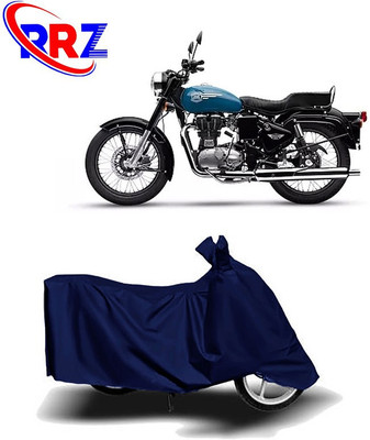RRZ Two Wheeler Cover for Royal Enfield(Bullet, Blue)