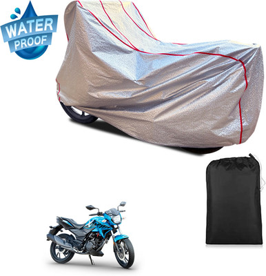 PAGORA Waterproof Two Wheeler Cover for Hero(Xtreme 200R, Silver)