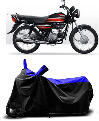 VESMEI Two Wheeler Cover for Honda(CD Dawn, Blue)