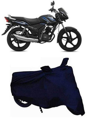 Mdstar Waterproof Two Wheeler Cover for TVS(Star City, Blue)