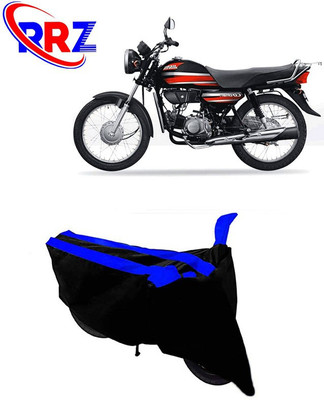 RRZ Waterproof Two Wheeler Cover for Honda(CD Dawn, Black, Blue)
