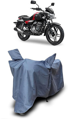 MADAFIYA Waterproof Two Wheeler Cover for Bajaj(V15, Grey)