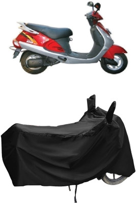 Autoprime Two Wheeler Cover for Kinetic(Nova, Black)