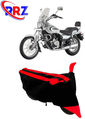 RRZ Waterproof Two Wheeler Cover for Bajaj(Avenger 220 Cruise, Black, Red)