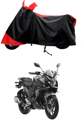 GROFATIK Two Wheeler Cover for Yamaha(Fazer 25 BS6, Red)