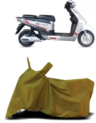 VESMEI Two Wheeler Cover for Hero(Electric NYX e5 BS6, Blue)