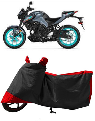 GROFATIK Two Wheeler Cover for Yamaha(MT 03, Red, Black)