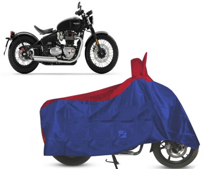 EGAL Waterproof Two Wheeler Cover for Triumph(Bonneville Bobber BS6, Red)