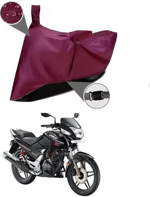 AASHTIK MART Two Wheeler Cover for Hero(CBZ, Maroon)