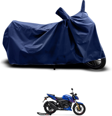 CODOKI Waterproof Two Wheeler Cover for TVS(Apache RTR 200, Blue)