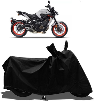 Tricway Waterproof Two Wheeler Cover for Yamaha(MT 09 BS6, Black)